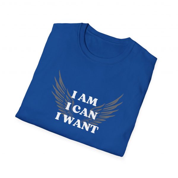T-shirt Cotone "I am I can I want" - immagine 84