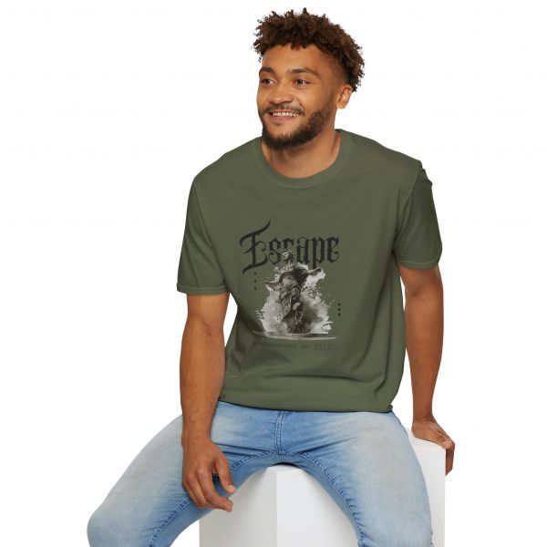 T-shirt cotone "Escape Loading consciousness 99%" - immagine 40