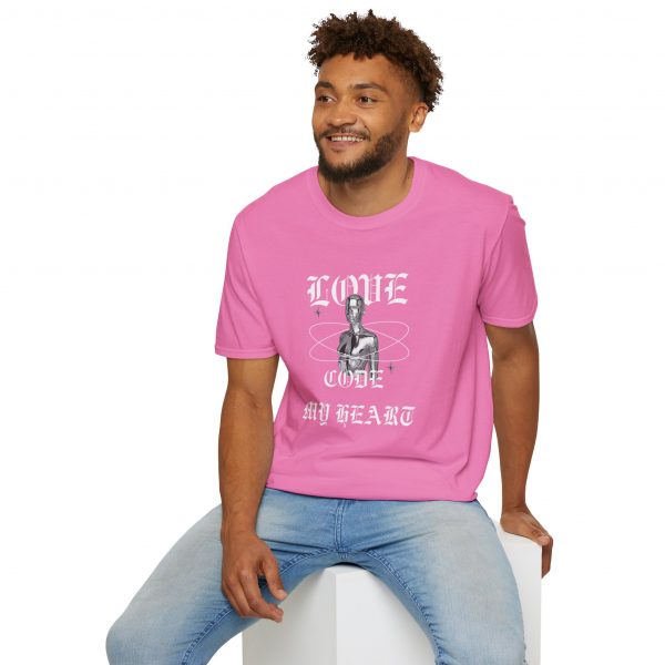 T-Shirt Cotone "Code My Heart " - immagine 88