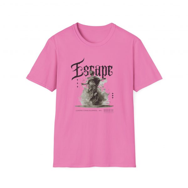 T-shirt cotone "Escape Loading consciousness 99%" - immagine 81