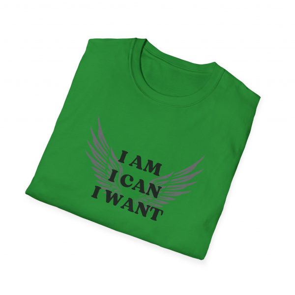 T-shirt Cotone "I am I can I want" - immagine 60