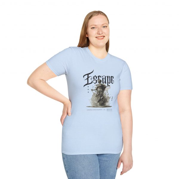 T-shirt cotone "Escape Loading consciousness 99%" - immagine 61