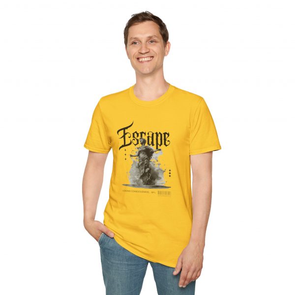 T-shirt cotone "Escape Loading consciousness 99%" - immagine 30