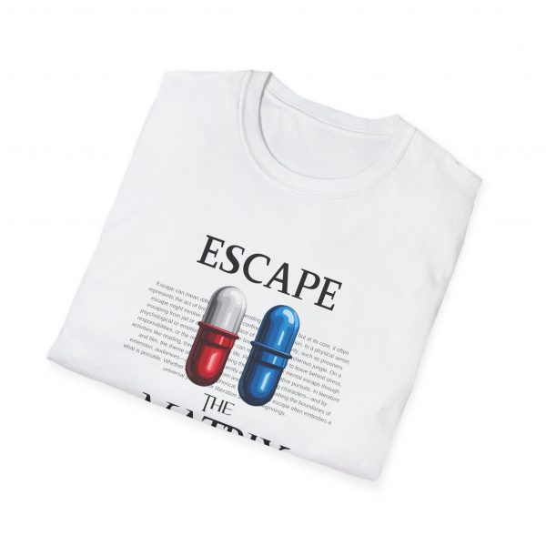 T-Shirt Cotone "Escape The Matrix" - immagine 4