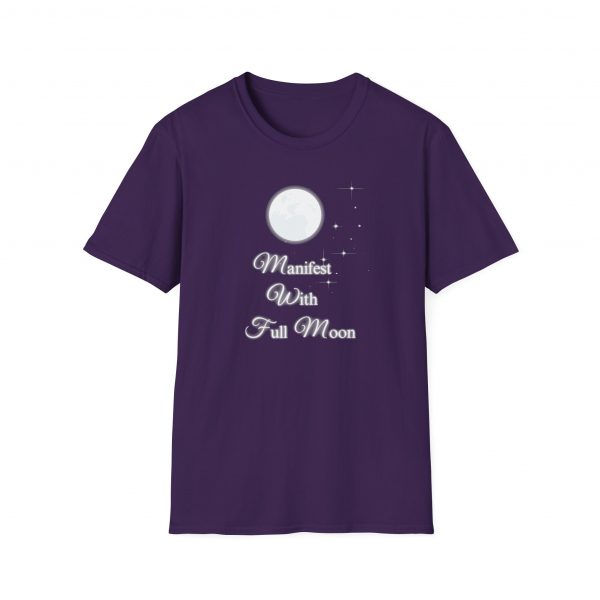 T-shirt Cotone "Manifest with full moon" - immagine 49