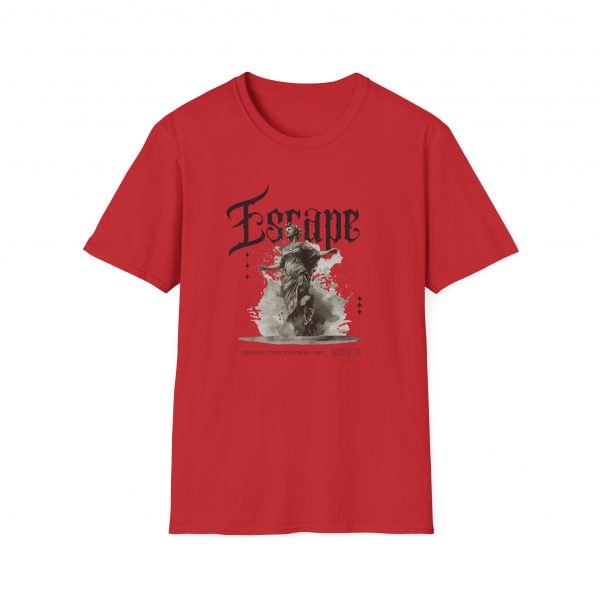 T-shirt cotone "Escape Loading consciousness 99%" - immagine 89