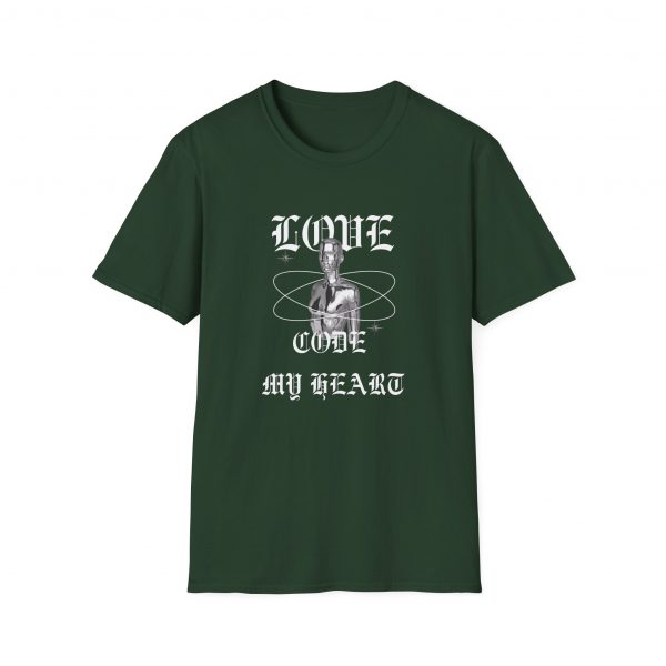 T-Shirt Cotone "Code My Heart " - immagine 33