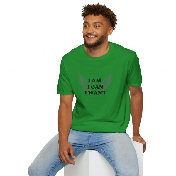 T-shirt Cotone "I am I can I want" - immagine 64