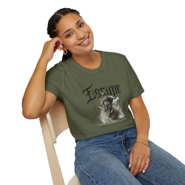 T-shirt cotone "Escape Loading consciousness 99%" - immagine 39