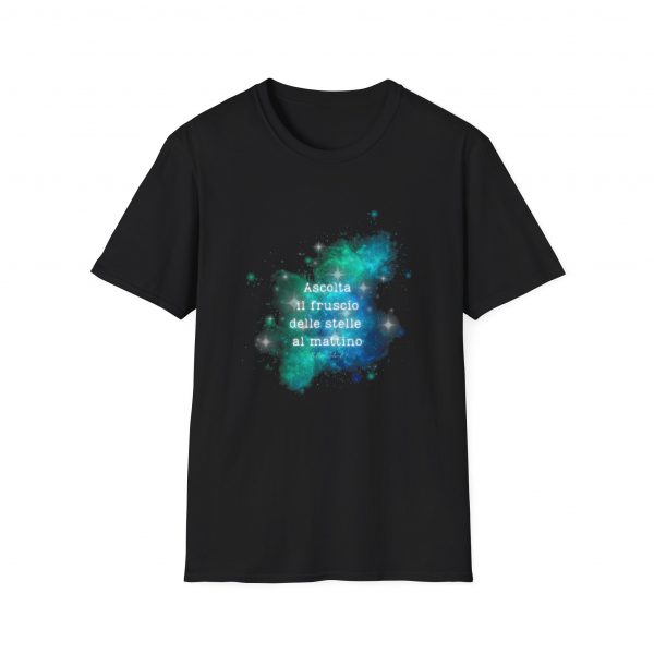 T-Shirt cotone "Ascolta il fruscio" Transurfing