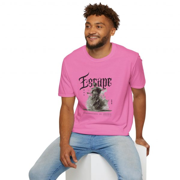 T-shirt cotone "Escape Loading consciousness 99%" - immagine 88
