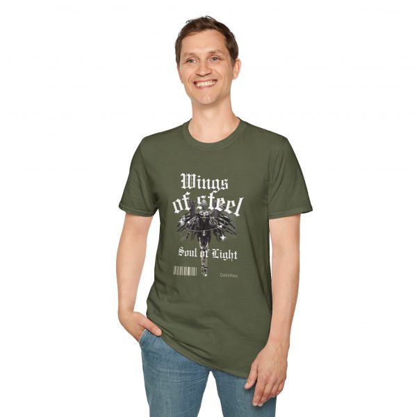 T-Shirt Cotone "Wings of Steel " - immagine 30