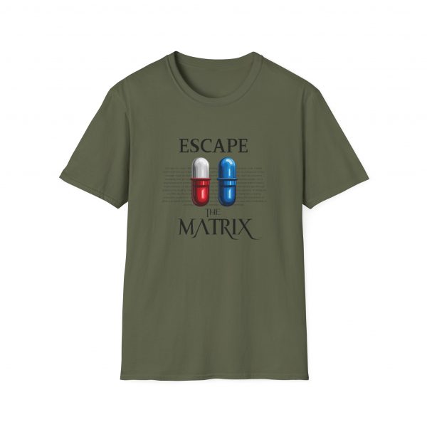 T-Shirt Cotone "Escape The Matrix" - immagine 17