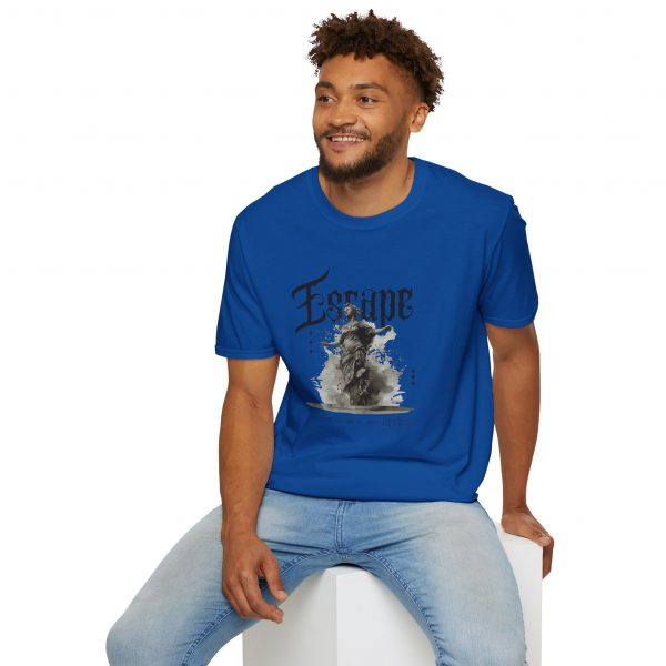 T-shirt cotone "Escape Loading consciousness 99%" - immagine 80