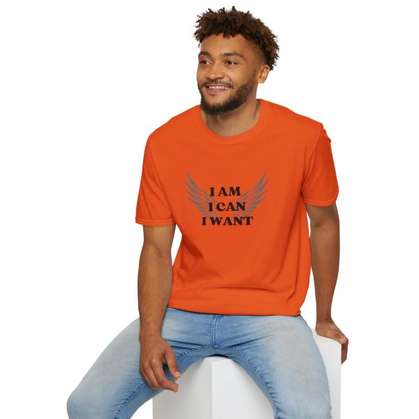 T-shirt Cotone "I am I can I want" - immagine 32