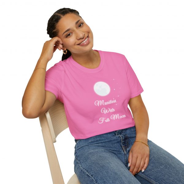T-shirt Cotone "Manifest with full moon" - immagine 63