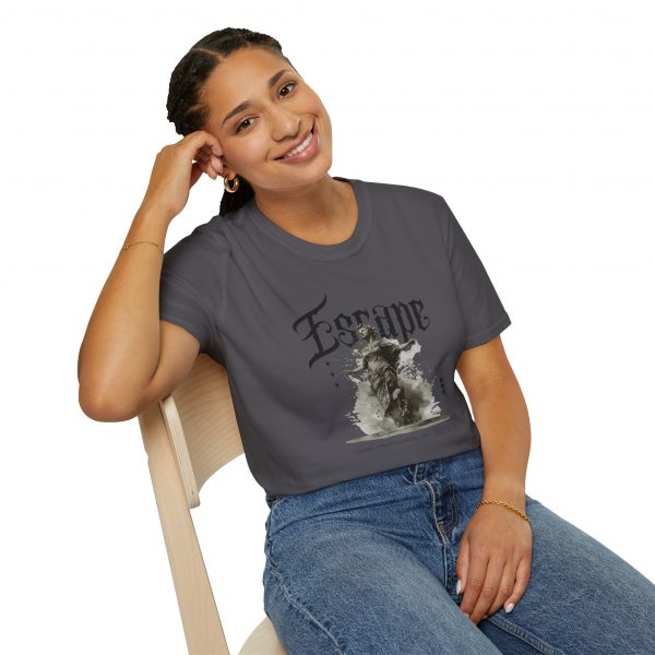 T-shirt cotone "Escape Loading consciousness 99%" - immagine 71