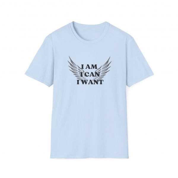 T-shirt Cotone "I am I can I want" - immagine 65