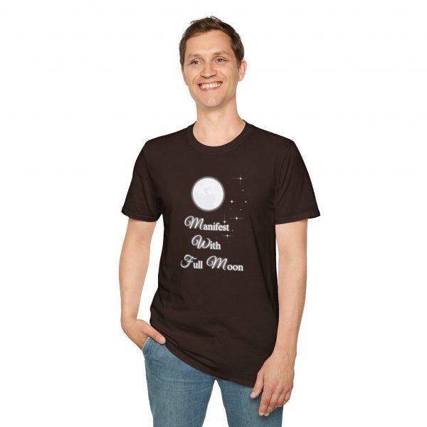 T-shirt Cotone "Manifest with full moon" - immagine 14