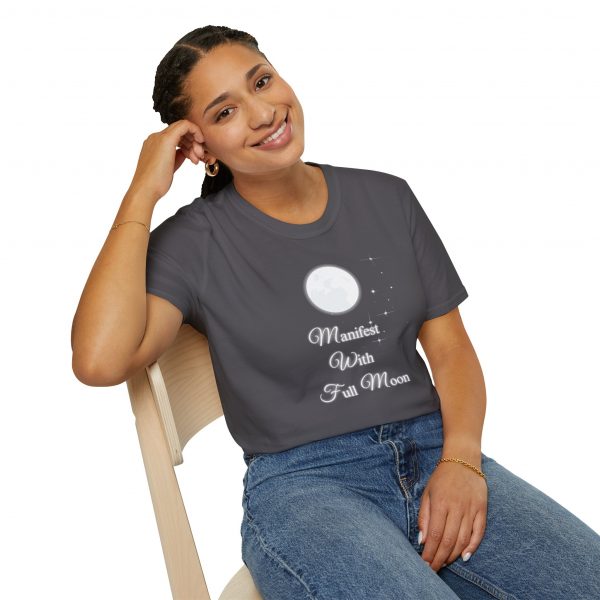 T-shirt Cotone "Manifest with full moon" - immagine 31