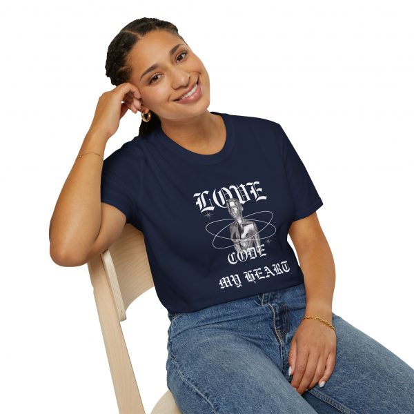 T-Shirt Cotone "Code My Heart " - immagine 71