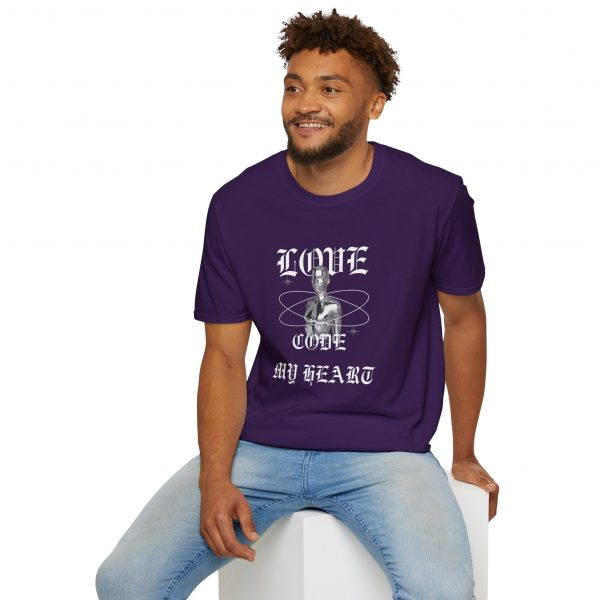 T-Shirt Cotone "Code My Heart " - immagine 80