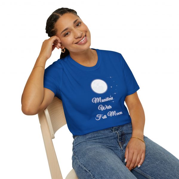 T-shirt Cotone "Manifest with full moon" - immagine 39