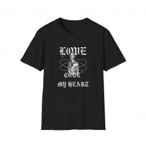 T-Shirt Cotone "Code My Heart "