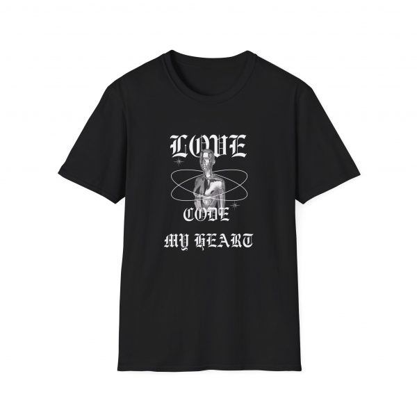 T-Shirt Cotone "Code My Heart "
