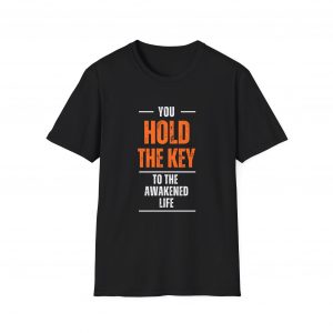 T-shirt Cotone "You hold the key"
