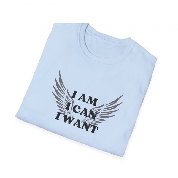 T-shirt Cotone "I am I can I want" - immagine 68