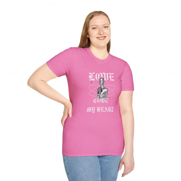 T-Shirt Cotone "Code My Heart " - immagine 85