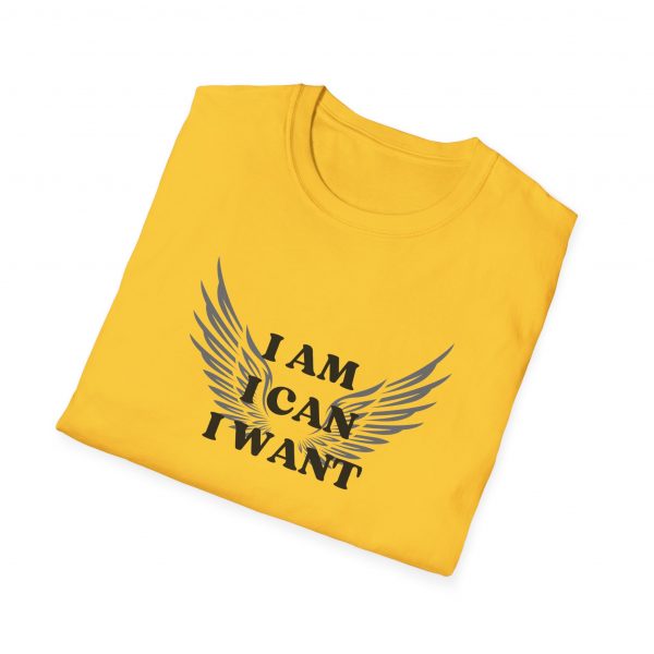 T-shirt Cotone "I am I can I want" - immagine 44
