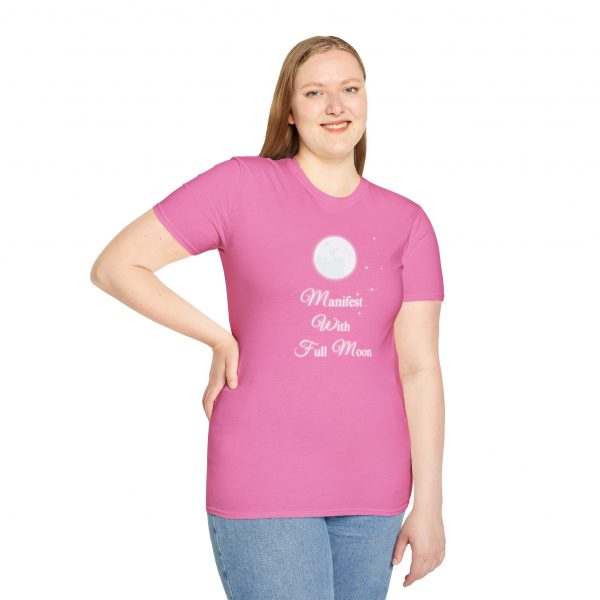 T-shirt Cotone "Manifest with full moon" - immagine 61