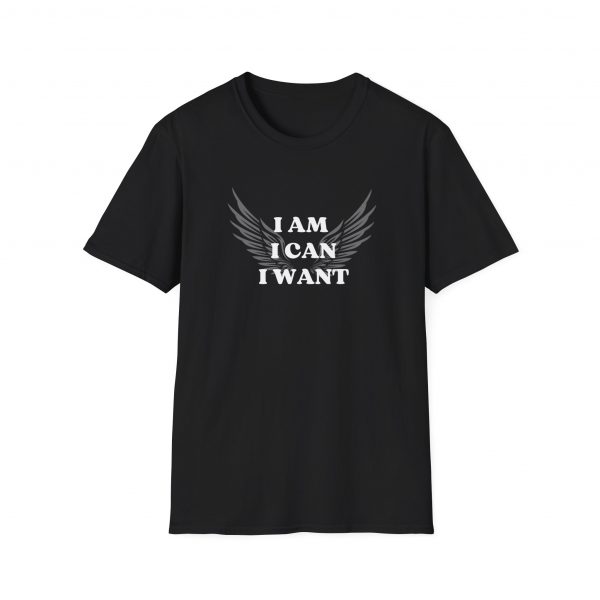 T-shirt Cotone "I am I can I want" - immagine 9