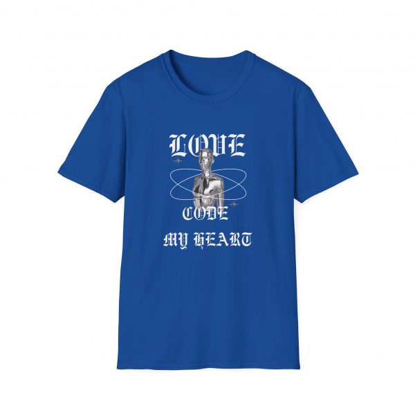 T-Shirt Cotone "Code My Heart " - immagine 57
