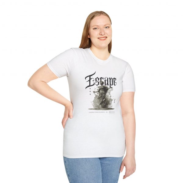 T-shirt cotone "Escape Loading consciousness 99%" - immagine 5