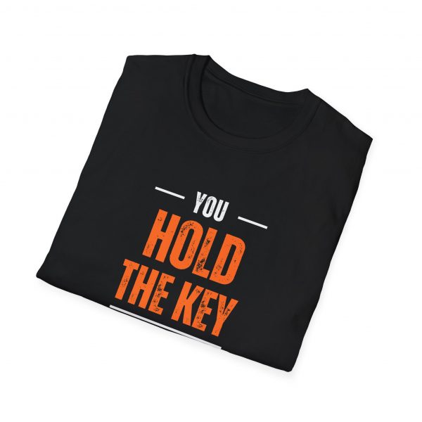T-shirt Cotone "You hold the key" - immagine 4