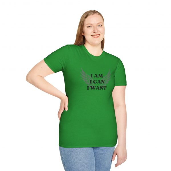 T-shirt Cotone "I am I can I want" - immagine 61