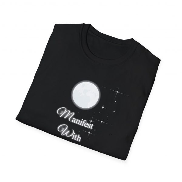 T-shirt Cotone "Manifest with full moon" - immagine 4