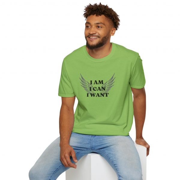 T-shirt Cotone "I am I can I want" - immagine 56