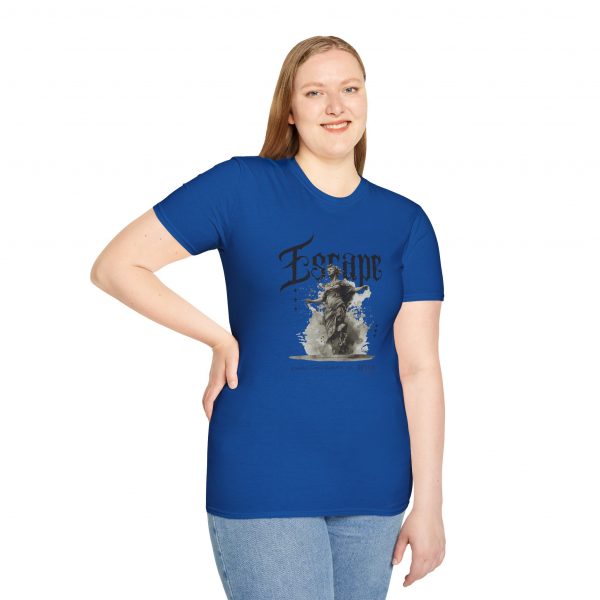 T-shirt cotone "Escape Loading consciousness 99%" - immagine 77