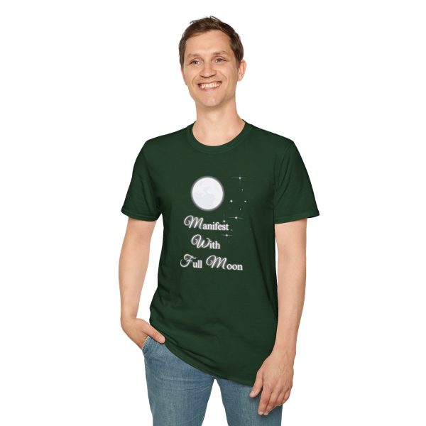 T-shirt Cotone "Manifest with full moon" - immagine 22