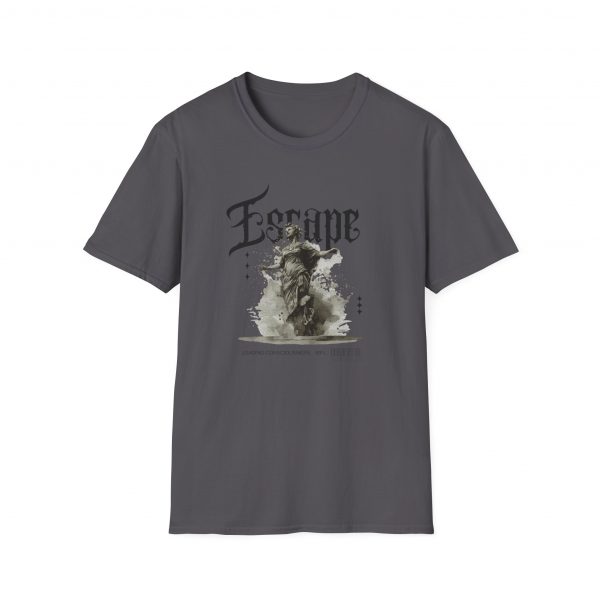 T-shirt cotone "Escape Loading consciousness 99%" - immagine 65