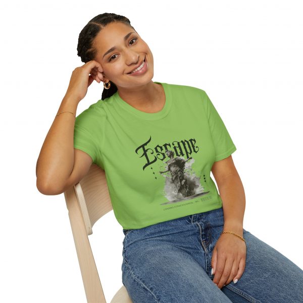 T-shirt cotone "Escape Loading consciousness 99%" - immagine 47