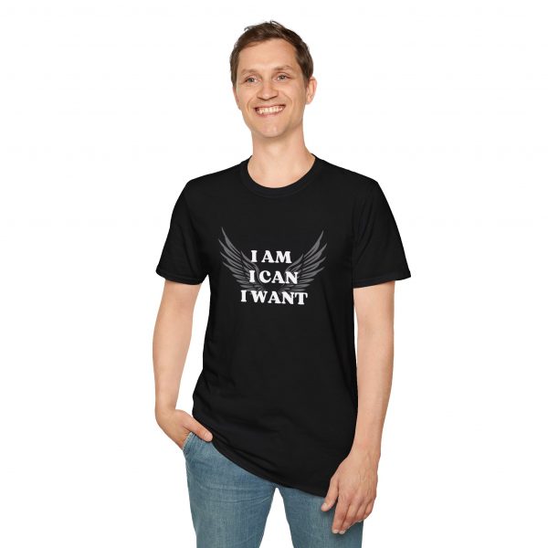 T-shirt Cotone "I am I can I want" - immagine 14