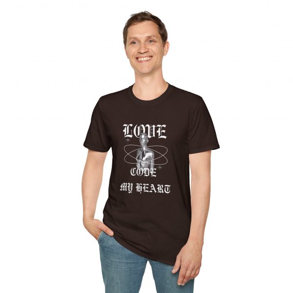 T-Shirt Cotone "Code My Heart " - immagine 22