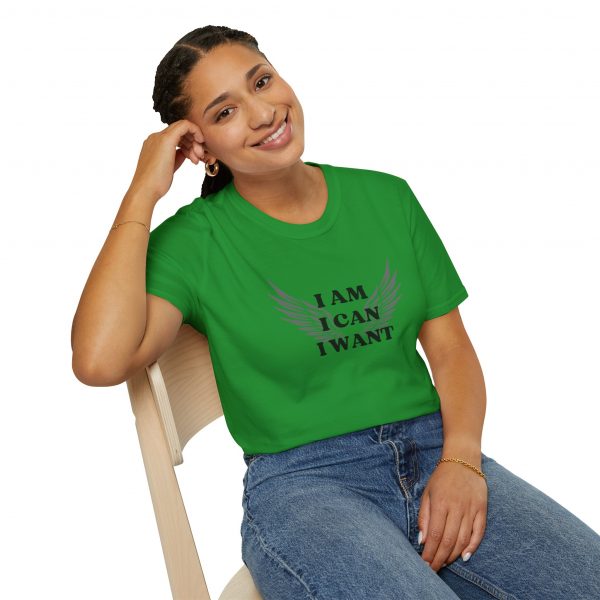 T-shirt Cotone "I am I can I want" - immagine 63