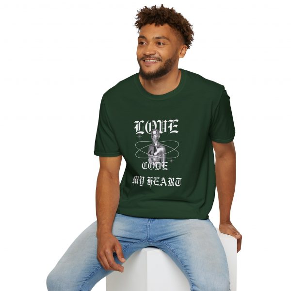 T-Shirt Cotone "Code My Heart " - immagine 40