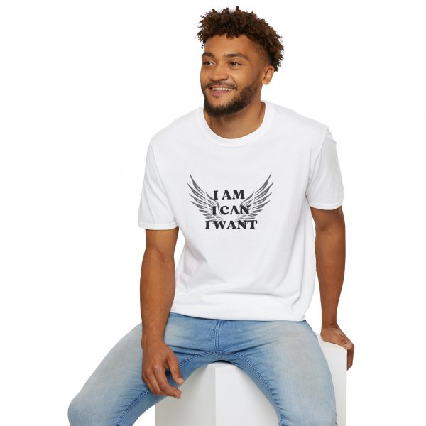 T-shirt Cotone "I am I can I want" - immagine 8